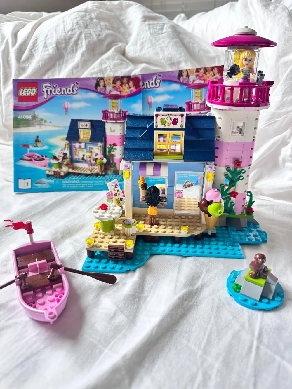 LEGO Friends 41094 Heartlake Lighthouse Building Block Set